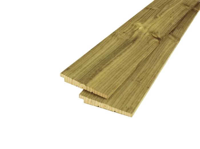 Zweeds Rabat Douglas | 165 mm | Geïmpregneerd | 300 cm | Nubuiten